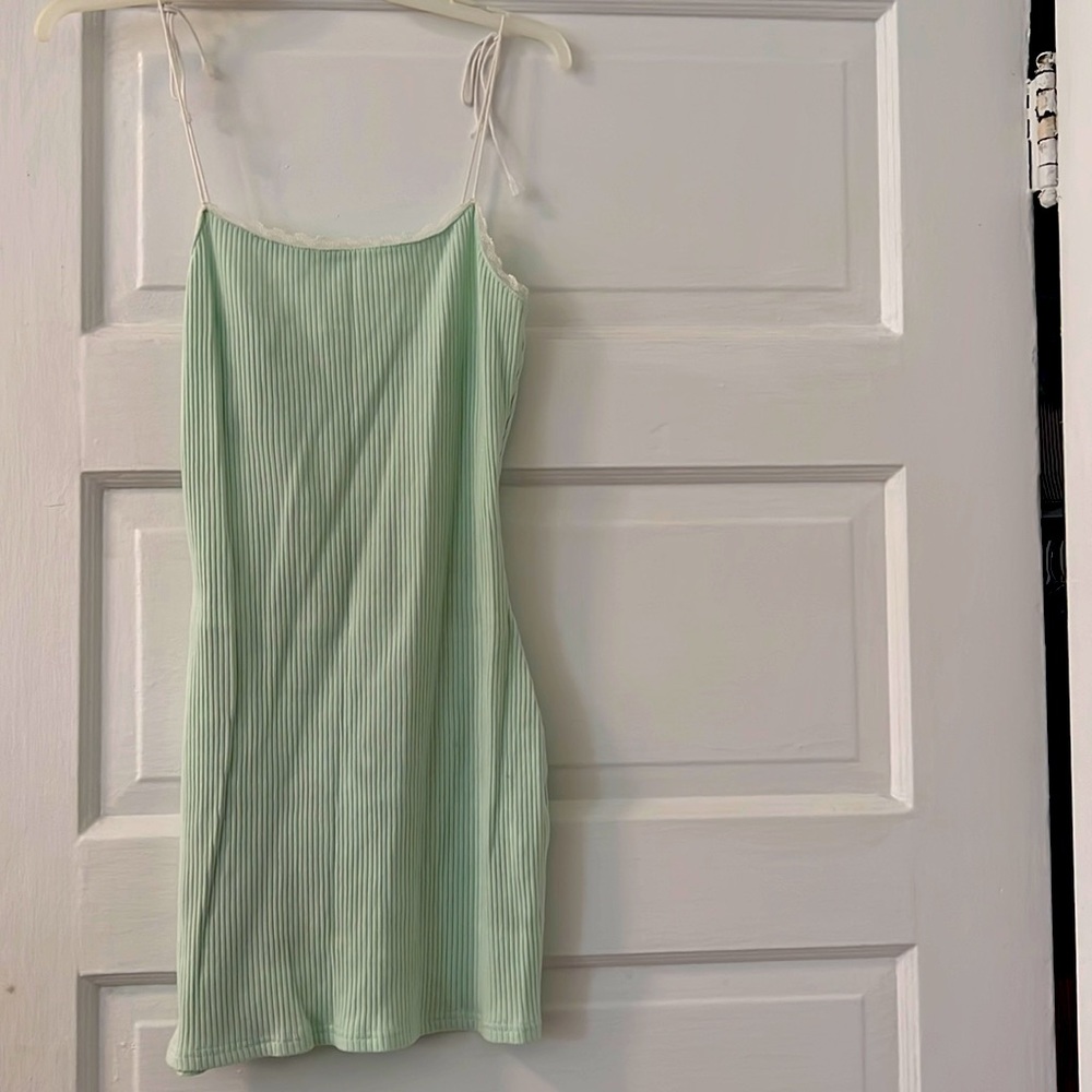 Superdown fitted stretch mini dress